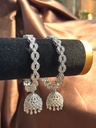 American Diamond Jhumka Bangles - image
