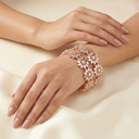 Mirror Flower Bangles - image