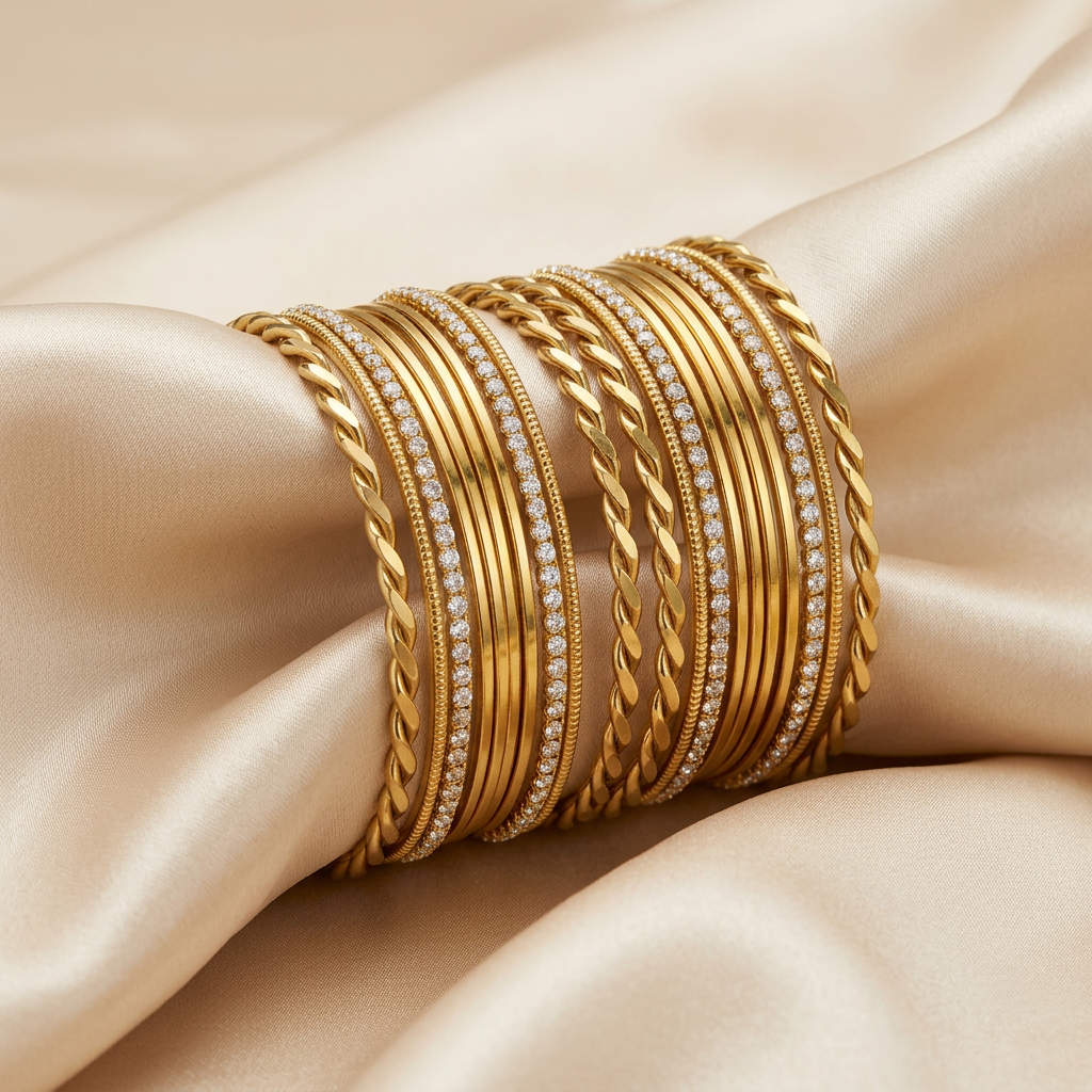 Gold Stone Set - image