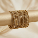 Copper Bangle Stack - image