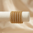 Copper Bangle Stack - image