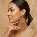 Sabyasachi Gold ChandBali - image