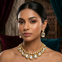 New Reversible Kundan Choker Set - image