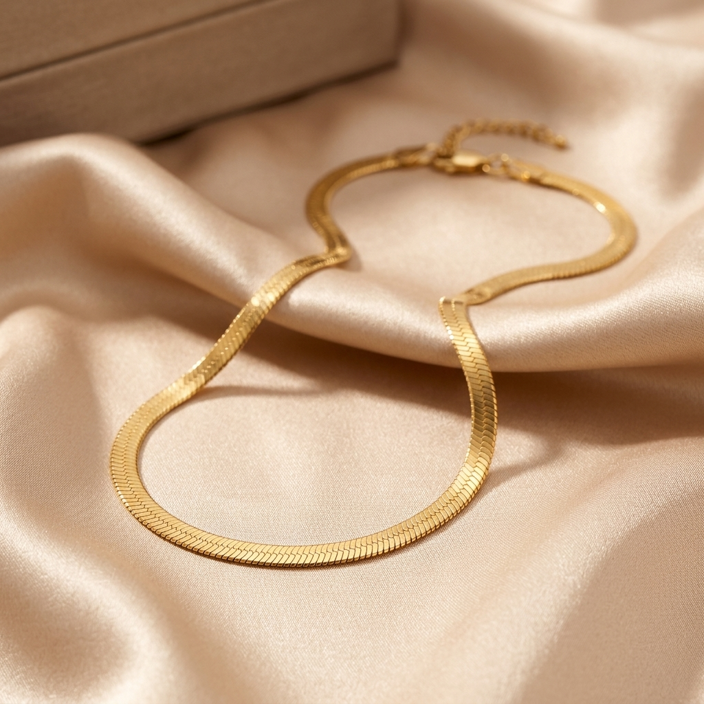 Anti Tarnish Snake Chain - image