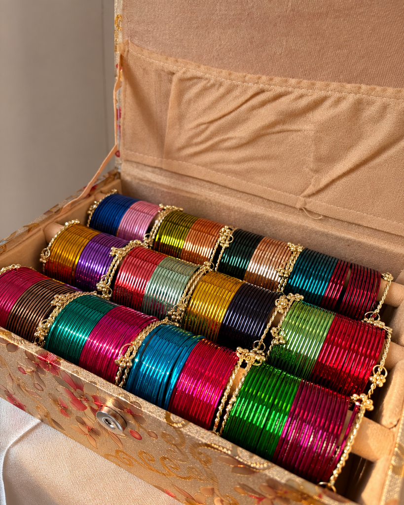 Glass Look Kashmiri Combo With Organiser (2.4)