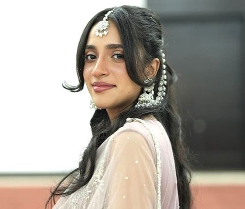 [JBT-ER010] Gehna Noor Silver Jhumka Tikka Set