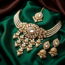 Kundan Jhallar Necklace Set