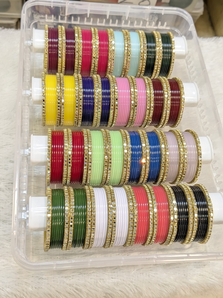 [JBT-BA050] Sussaine Plastic Bangles Combo Box