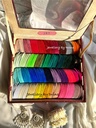 36 Colours Velvet Bangles Combo