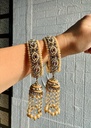 Jhummar Latkan Kundan Bangles