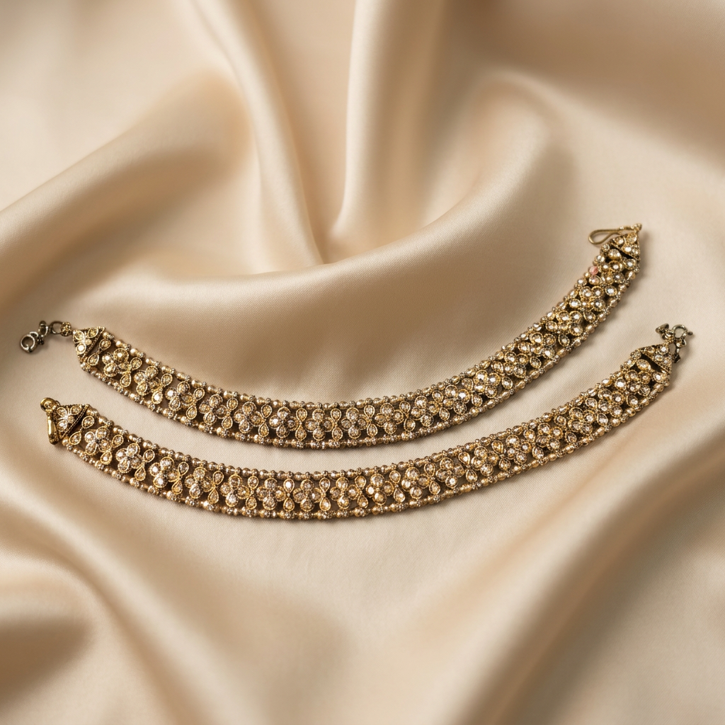 [JBT-ANK013] Karina Bridal Anklets