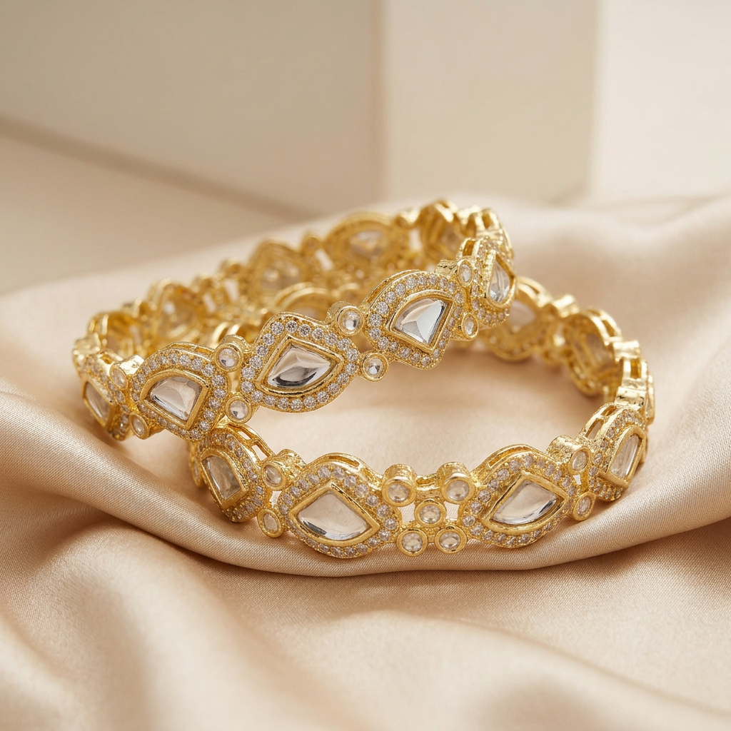 Kundan Bangles