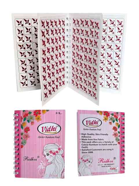 Vidhi Sticker Kumkum Bindi Book
